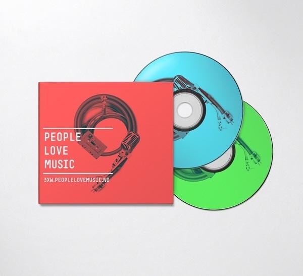 People Love Music Identity #design #graphic