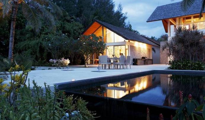 6 Bedrooms beachfront Private Villa in Natai Beach, Phuket, with Pool