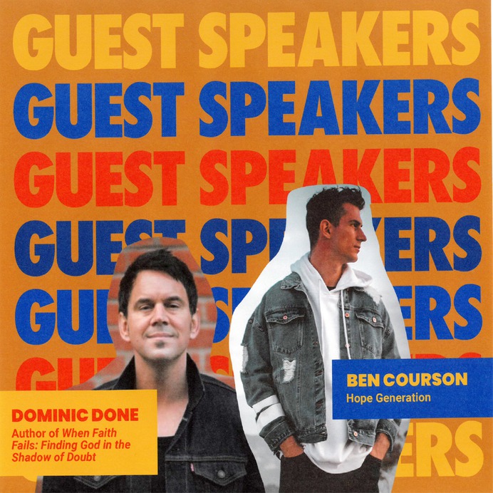 Collage for event promo. Youth, athletics, guest speaker. | Sojourn for Star88 in Albuquerque, New Mexico | Brittany Byrne