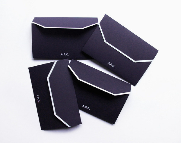 25 Years of A.P.C. Leslie David #print #stationery