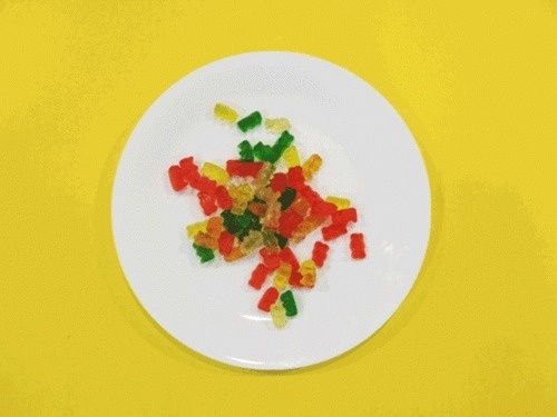 Microwhat, Featuring Before & After Photos of Things Being Microwaved #bears #gummy #microwave