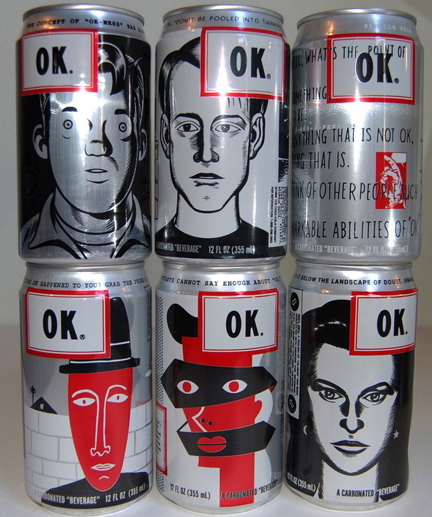 ok soda can grunge indie coca cola failed branding