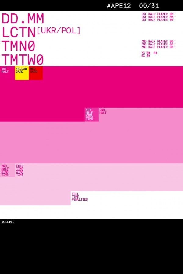Creative Review - Accept & Proceed's Euro 2012 screensavers #iphone #acceptproceed