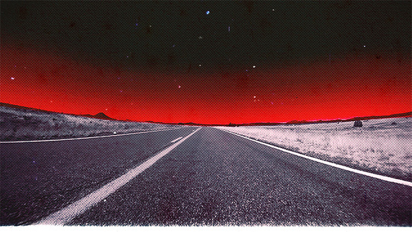 Cruiser Intro (MK Motion) #muscle #intro #red #sky #cruiser #way #rough #70s #road #black #car