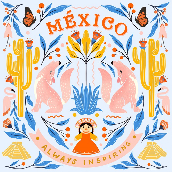 Illustration for Good Morning Mexico