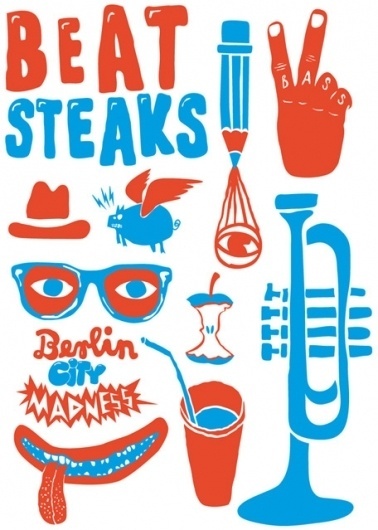 Falko Ohlmer #illustration #analog #typography