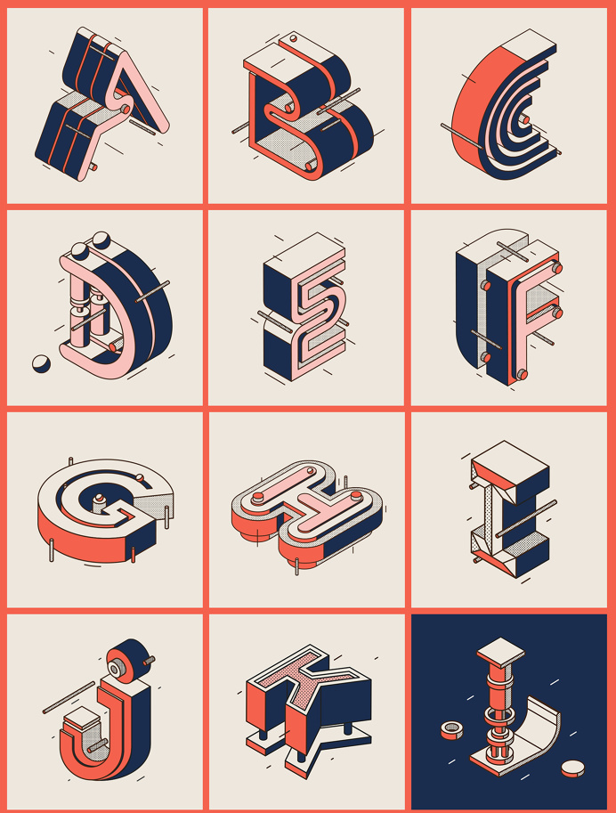 36 DAYS OF TYPO on Behance