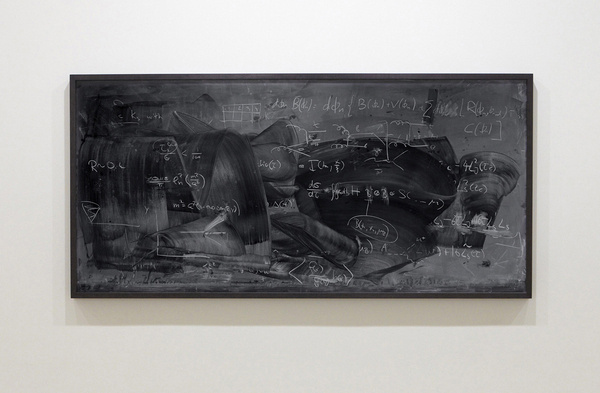 Momentum (2010 2013) : Alejandro Guijarro *Artist #photo #blackboard #school #chalk #black #maths