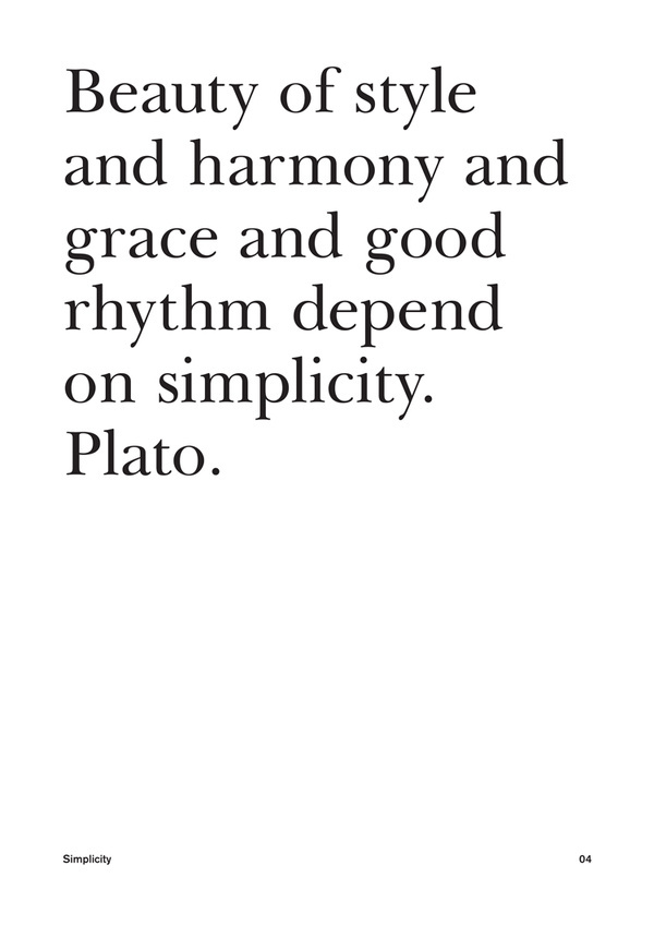 Made by Big Blog #simplicity #design #quotes #poster #typography