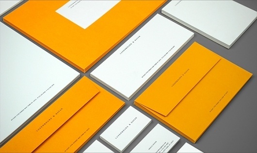 Luxembourg & Dayan on the Behance Network #identity