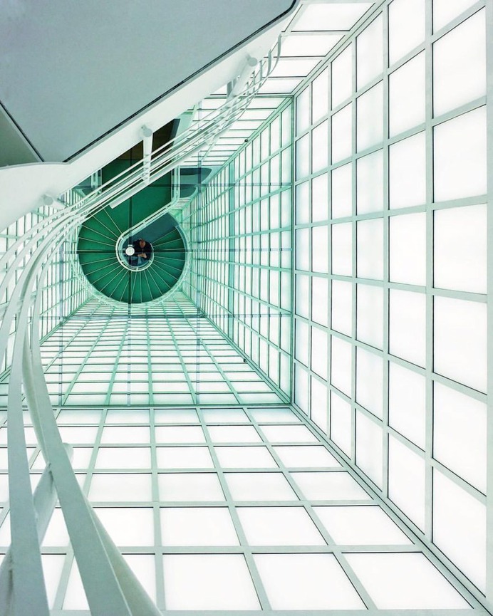 Minimalist and Colorful Architecture Photography by Florian Zenk