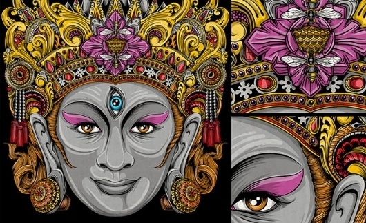 Stunning Artwork & illustration collection by Balinese - Indonesia #illustration #balinese