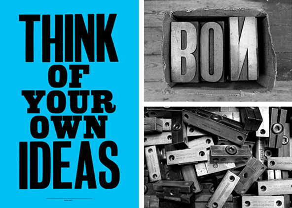 Creative people you need to know: Anthony Burrill #design #graphic #typography