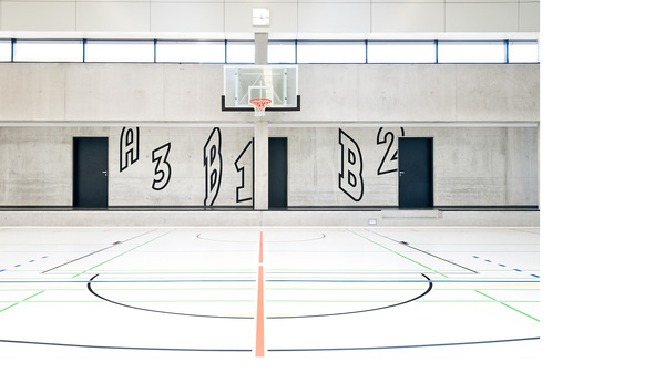 Alfred Kärcher Sporthalle L2M3 Kommunikationsdesign GmbH #signage