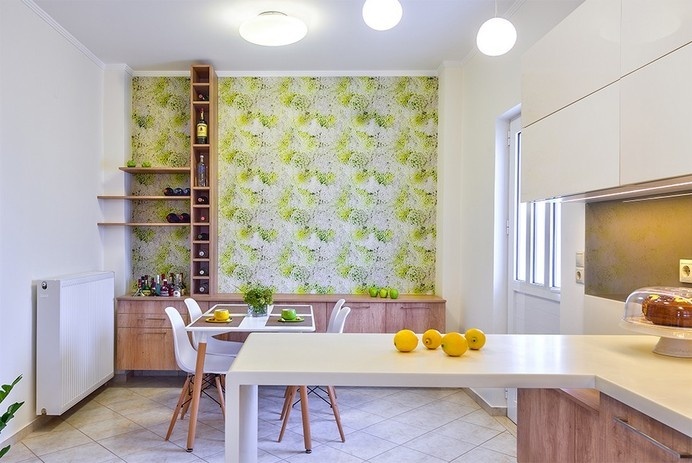 Freshness, joy and color interior design by Elina Dasira - www.homeworlddesign. com (8) #apartments #kitchen #design
