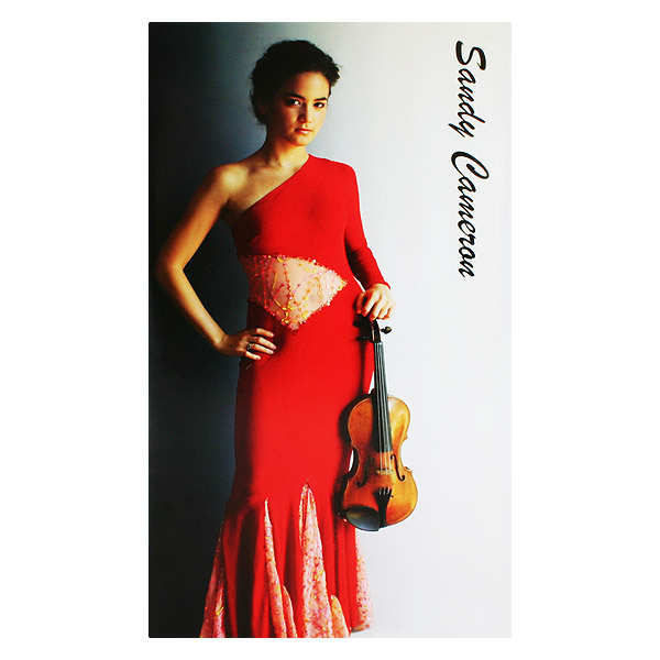 Sandy Cameron Music CD Presentation Folder #violin #presentation #music #cd #folder