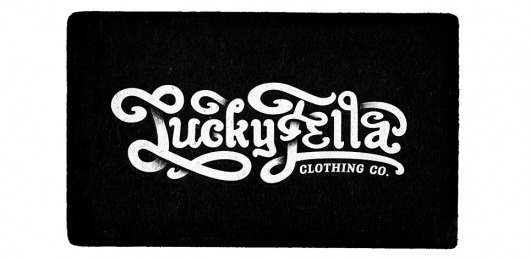 LuckyFella Clothing co. #type #clothing #tyography #tshirts