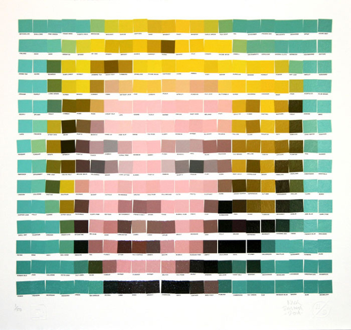 Nick Smith Marilyn Monroe Pantone