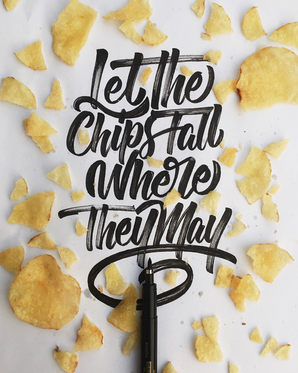 Lettering by Colin Tierney