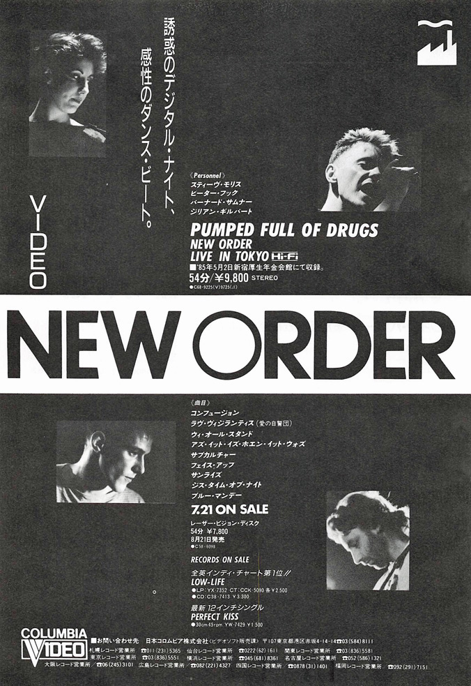New Order Pumped Full of