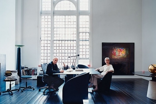 Cross-Media Impresarios Massimo and Lella Vignelli - Design 2007 -- New York Magazine #massimo #vignellis #lella #vignelli