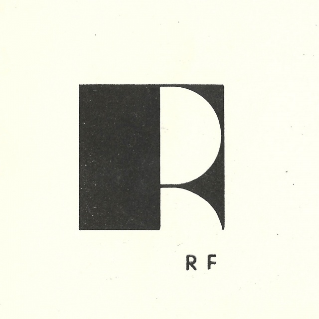 R F | Typographic monogram
