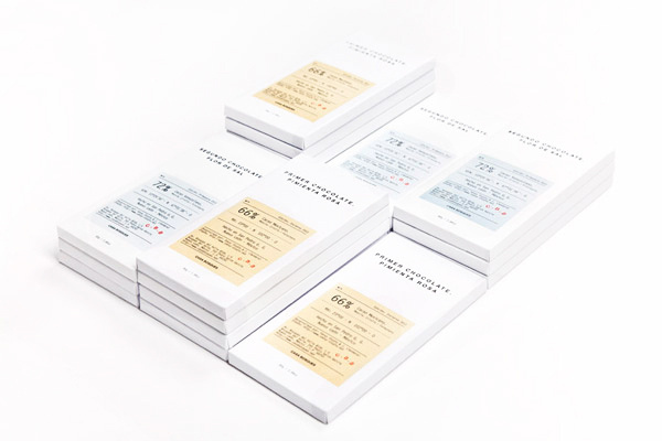 CASA BOSQUES CHOCOLATES #labels #fresh #clean #chocolate #simple #type #savvy #typography
