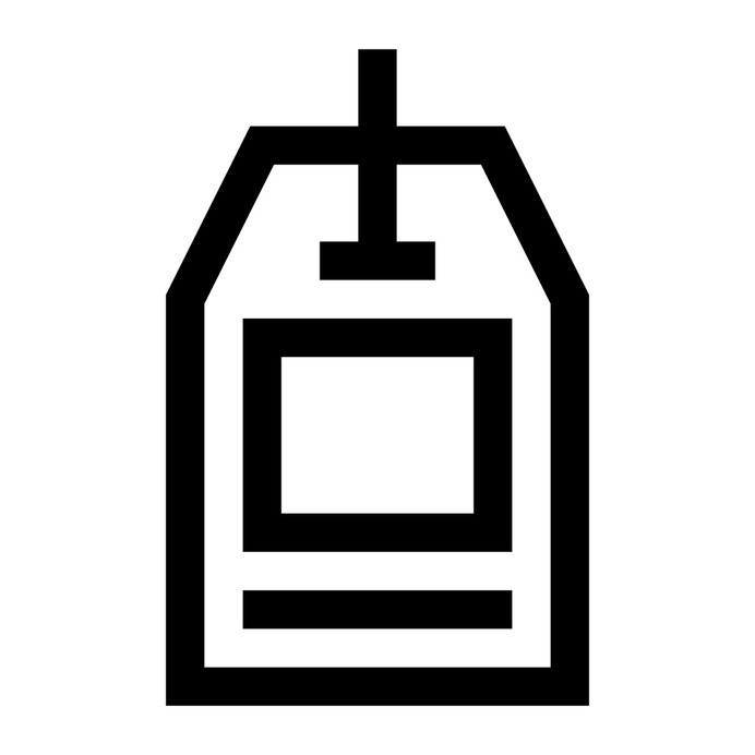 See more icon inspiration related to commerce and shopping, price tag, label, price, tag, shop, shopping and interface on Flaticon.