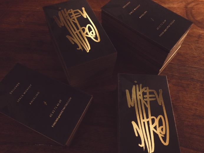 #personalbranding #graphicdesign #businesscards #mikeynitro