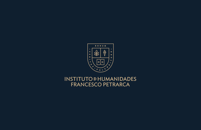 instituto humanidades francesco petrarca | nueve estudionueve estudio #identity #branding #crest