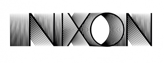 Nixon on the Behance Network #type #typography