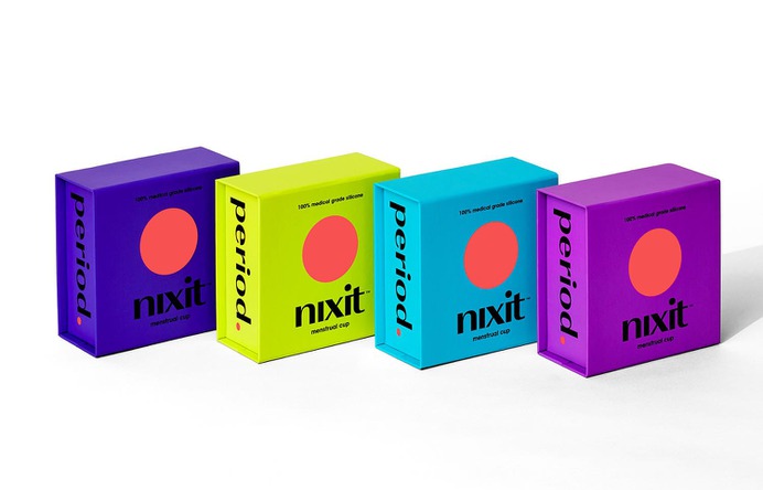 Nixit period Identity & Packaging - Mindsparkle Mag Nixit challenged Designsake Studio to develop the company's brand identity and packaging, asking for a fresh approach to an otherwise considered 'gross' alternative to typical period products. #packaging #logo #identity #branding #design #color #photography #graphic #design #gallery #blog #project #mindsparkle #mag #beautiful #portfolio #designer