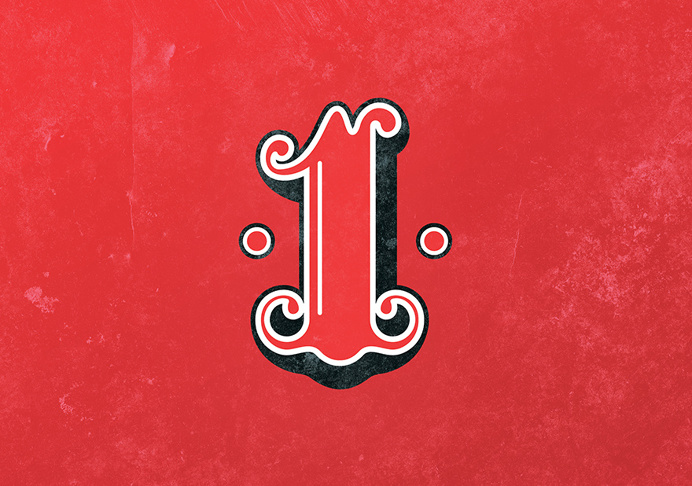 Illustration of the numbers 1 to 5 to celebrate Cargo Creative's 5th Birthday.