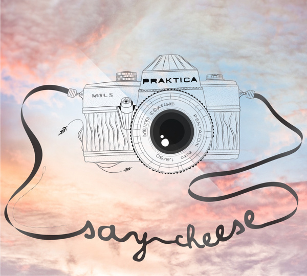 Say Cheese on Behance #type #image
