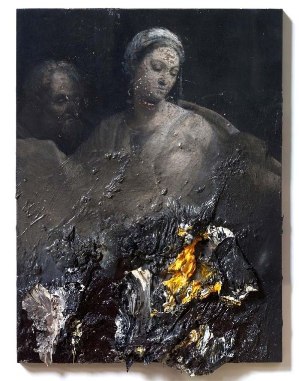 Nicola Samorì | PICDIT #design #painting #art #mixed #media