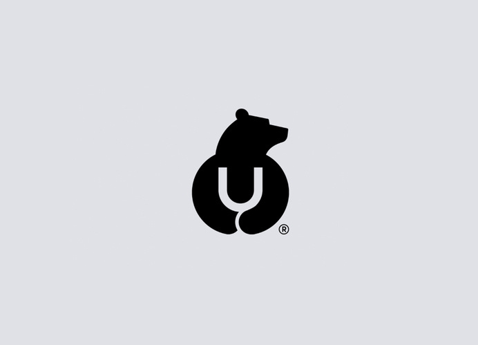 Logo designed by Hype Type Studio for high end mobile phone, tablet and laptop accessories company U-Bear #logo #identity