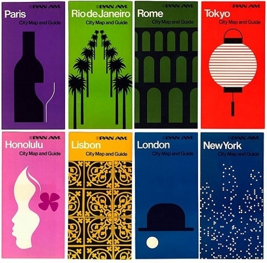 Pan Am. « Present&Correct #guides #george #print #city #series #pan #graphics #tscherny #am