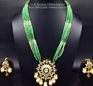 Pendant Set - gold diamond polki kundan meena jadau jewellery