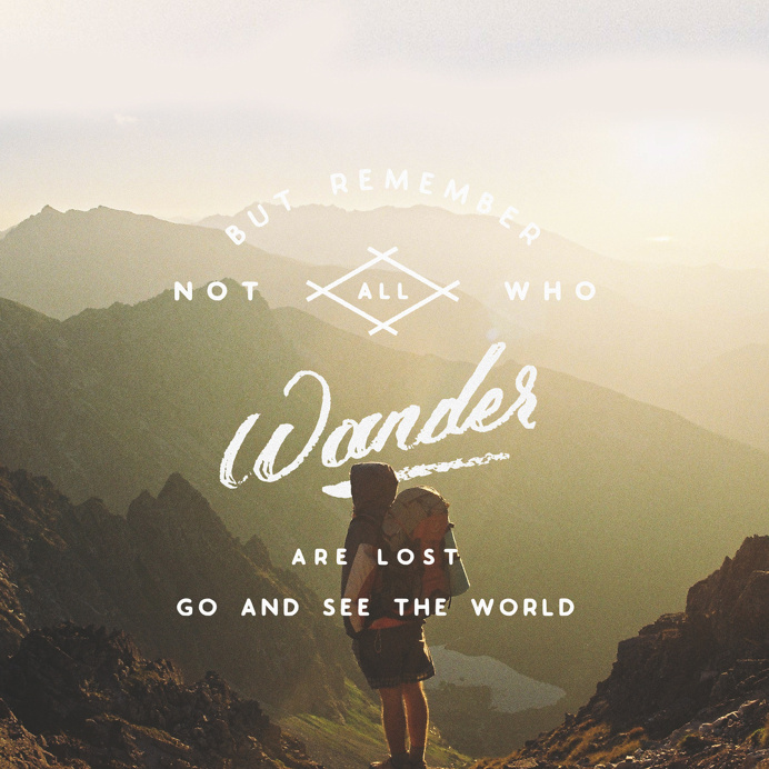 Wander Lettering - Isaac Villanueva