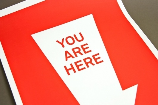 » You Are Here » The Print Sale #red #you #print #design #graphic #here #photography #are #poster #arrow #typography