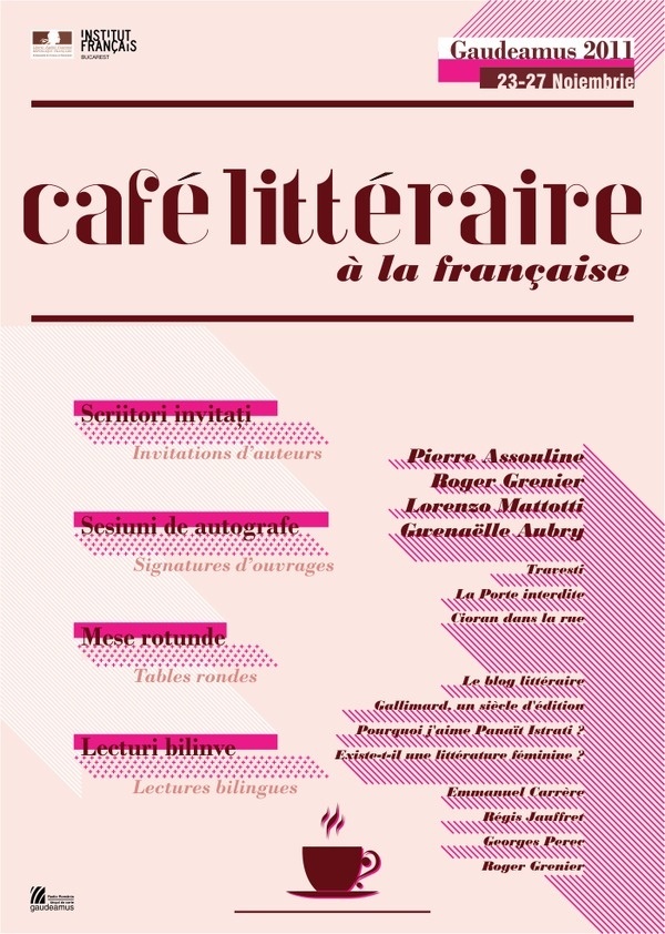 Poster inspiration example #335: cafe typography poster