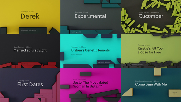 Channel 4, rebranding, idents