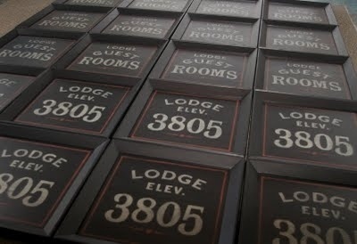 Nutmegger Workshop #white #red #black #signage #numbers
