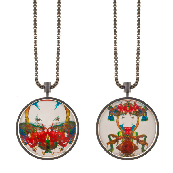 KropkiKreski #orska #illustration #necklace