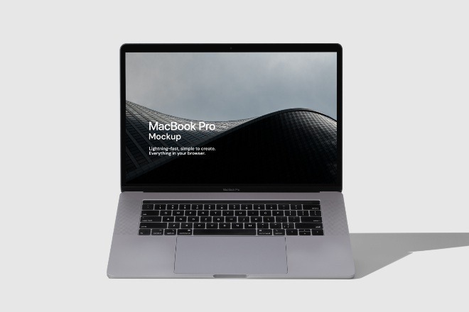 Macbook Pro Mockup Scene #mockup #macbook #device #ui #design #web
