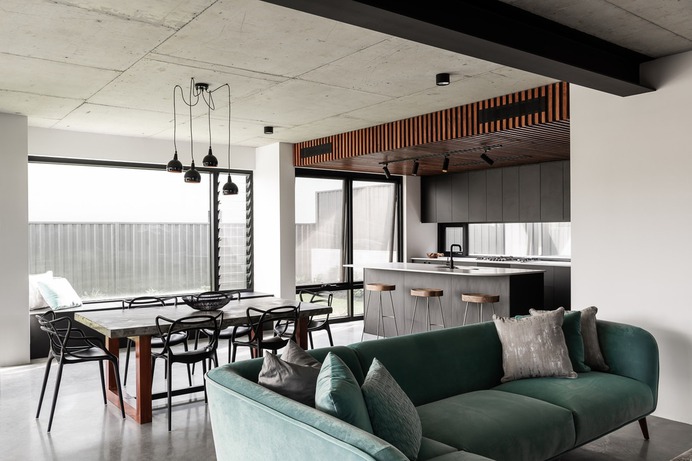Residential Project by Dalecki Design Featuring a Modern Industrial Design