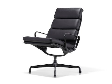 searchsystem: " Charles & Ray Eames / Herman Miller / Aluminium Group / Soft Pad / Swivel Lounge Chair / 1958 Shop "