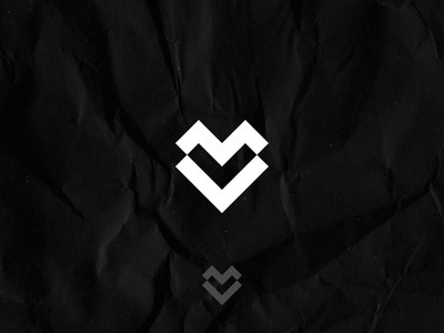 V Letter Mark Heart Logo Design Concept clean branding symbol identity modern minimal negative space v logo concept logo concept logo design logo logo mark heart logo heart