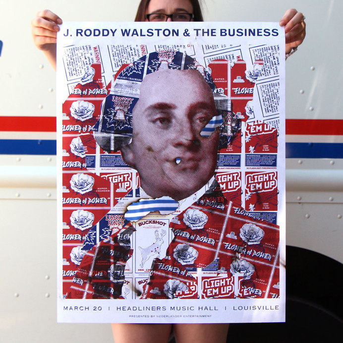 J Roddy Special Edition - Feature #j #burn #print #roddy #screen #fireworks #poster #walston