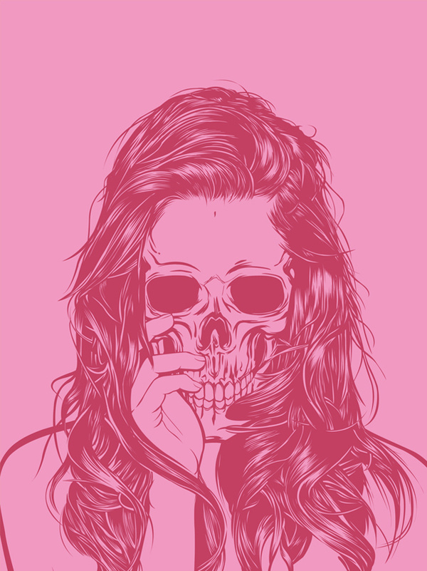 Skull Girls (pt.1) on Behance #skull girls